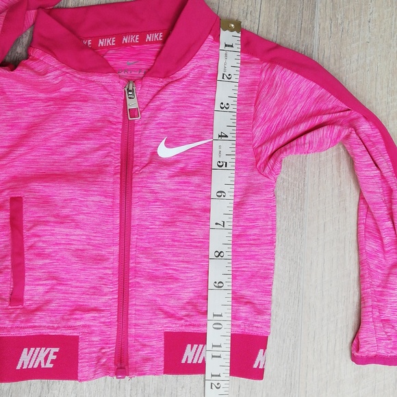 Nike Infant Girls Pink DriFit Jacket W/ Pockets Size 2T - Picture 9 of 9